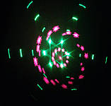 Вуличний лазерний проектор Star-Shower Motion Laser Light (блок живлення + USB-роз'єм ), фото 4