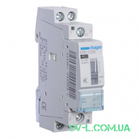Контактор безшумний з ручним керуванням ERD625S 25A 2НО 24V 2м Hager