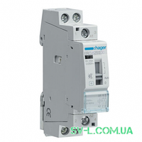 Контактор безшумний з ручним керуванням ERD625SDC 25A 2НО 24V 2м Hager