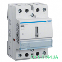 Контактор безшумний з ручним керуванням ERD240S 40A 2НО 24V 3м Hager