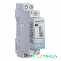 Контактор з ручним керуванням ERL225 25A 2НО 8/12V 1м Hager