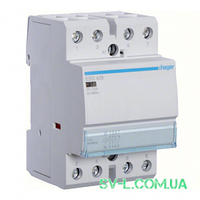 Контактор ESD428 25A 3НО+1НЗ 24V 2м Hager