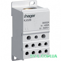 Блок распеделительный 400A 1п. KJ02B Hager