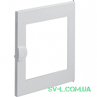 Двері білі з прозорим вікном VZ131N для 1-рядного щита Volta Hager