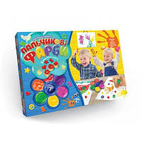 Пальчикові фарби "Моє перша творчість" 7 кольорів + 3 штампики