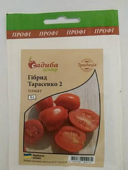 Насіння Томат індетермінантний Гібрид Тарасенко 2, 5 грамів Традиція 