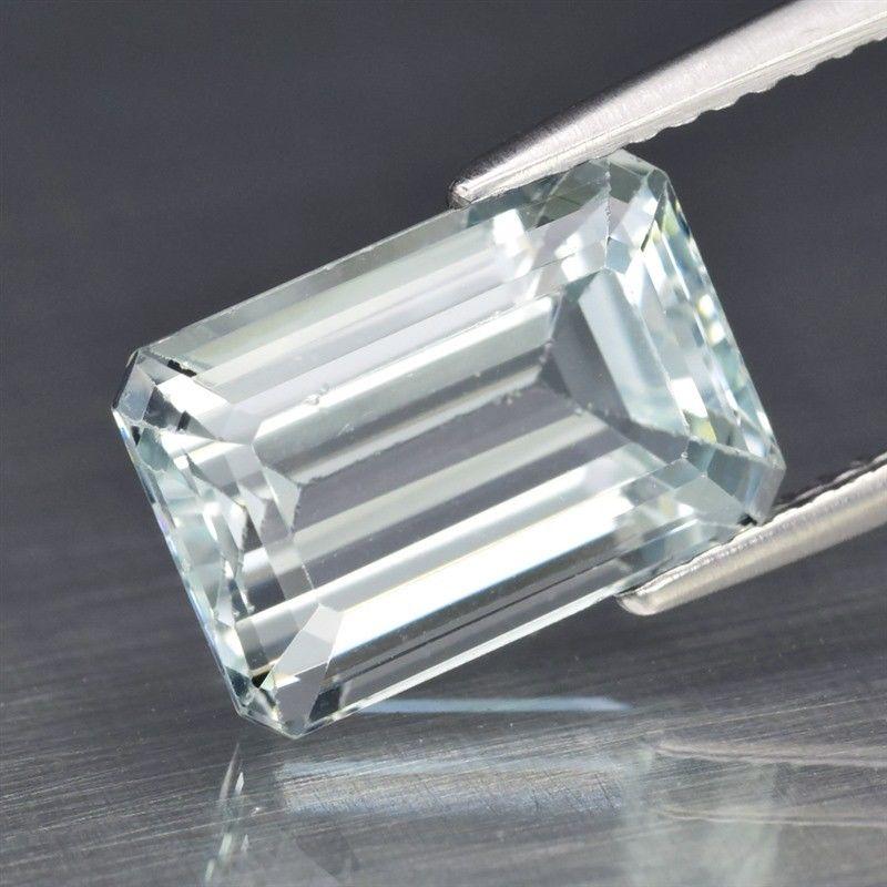 Аквамарин октагон 4.64 ct 11.7 x 8mm