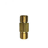 Перехідник високого тиску латунний 1/4"-1/4" зовнішня різь, фото 3