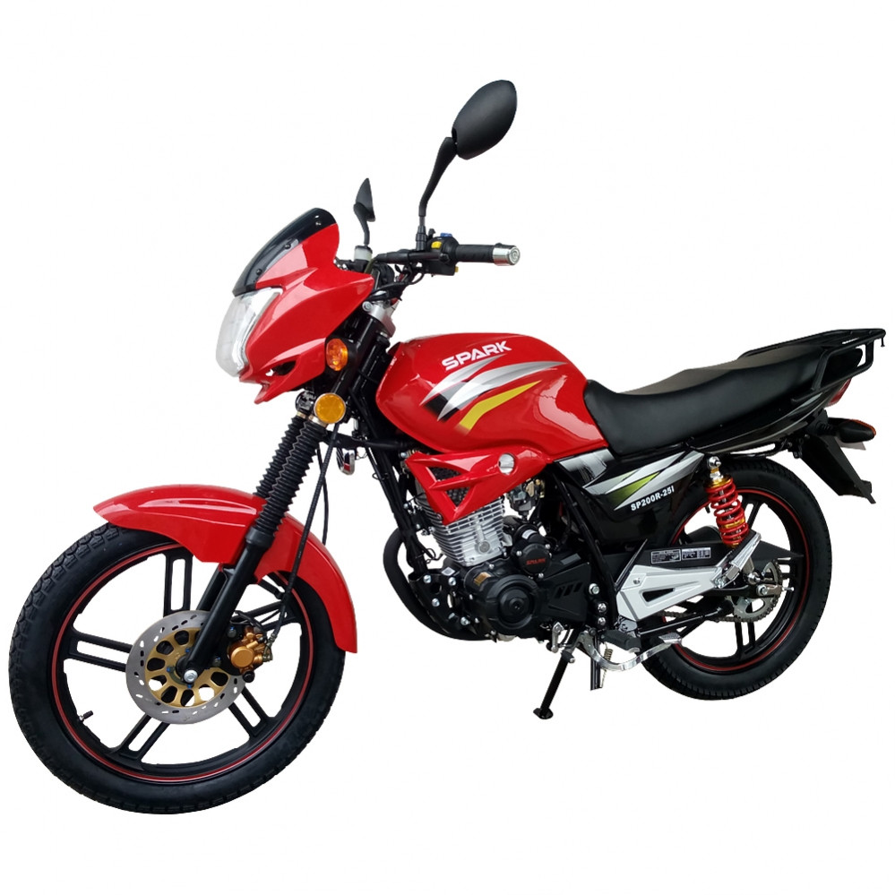 Мотоцикл SPARK SP200R-25I (197див.куб., червоний)