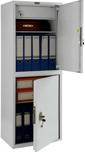 Купить Офісна шафа Практик SL-125/2T, цена 7656 ₴ — Prom.ua (ID#826130809)