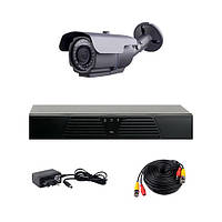 Комплект AHD видеонаблюдения на одну уличную камеру CoVi Security HVK-1003 AHD PRO KIT