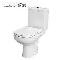 Унітаз-компакт Cersanit COLOUR CleanON 011 (3/5, низ., бриз.злив) 575 Дюропластовий Soft Close кришка
