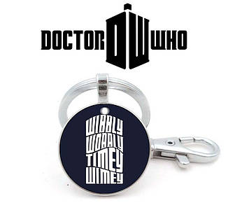 Брелок з малюнком Тардіс Доктор Хто / Doctor Who