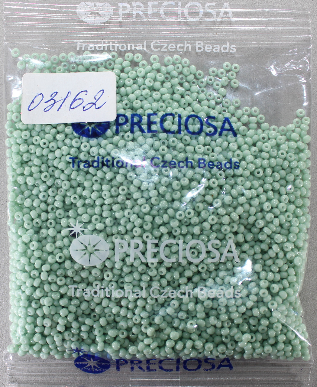 Бісер 10/0, No03162 зілля, непрозорий крейдяний сольгель (пач.50 грамів), фото 1