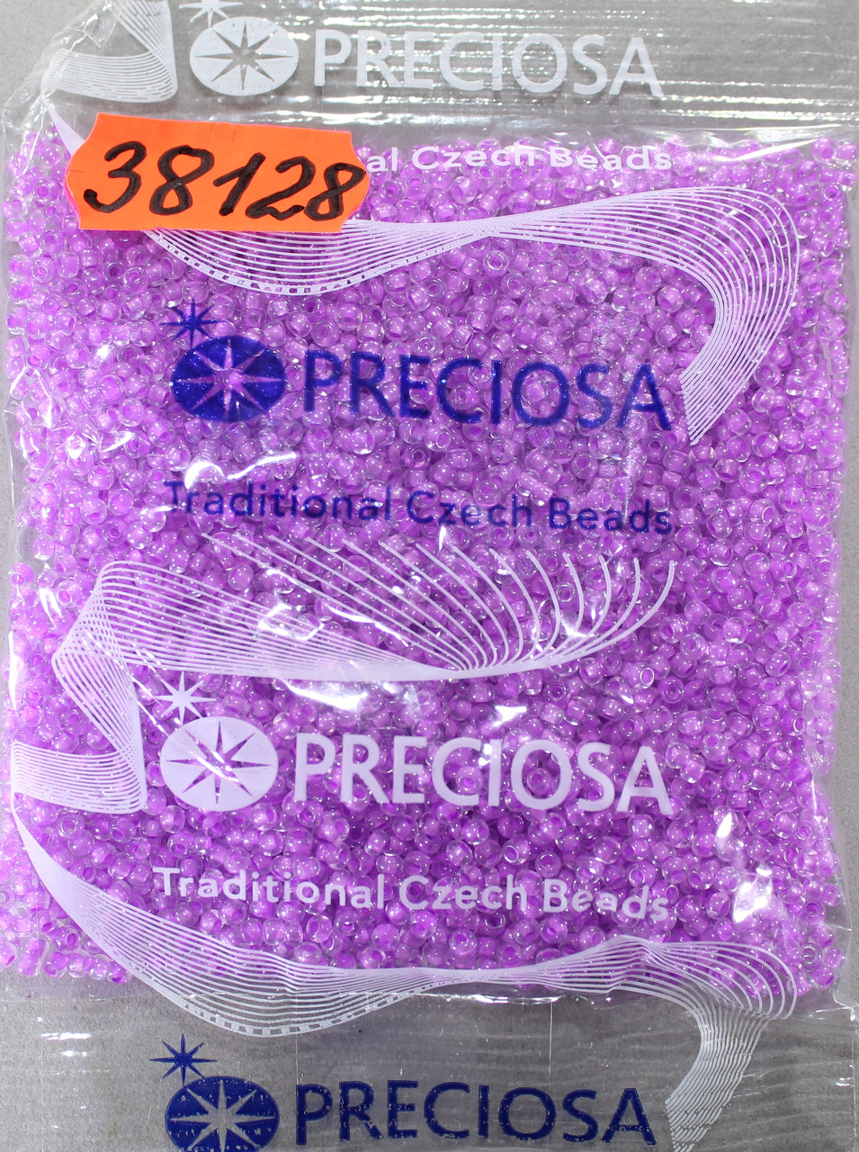 Бісер 10/0, №38128 фіолетовий (уп.50 грам)