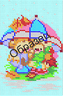 Схема для вишивки бісером «Під парасолькою»