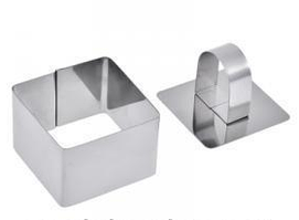 Форма для салатів та гарнірів з пресом "Квадрат" YR-1814-2 арт. (7-35)