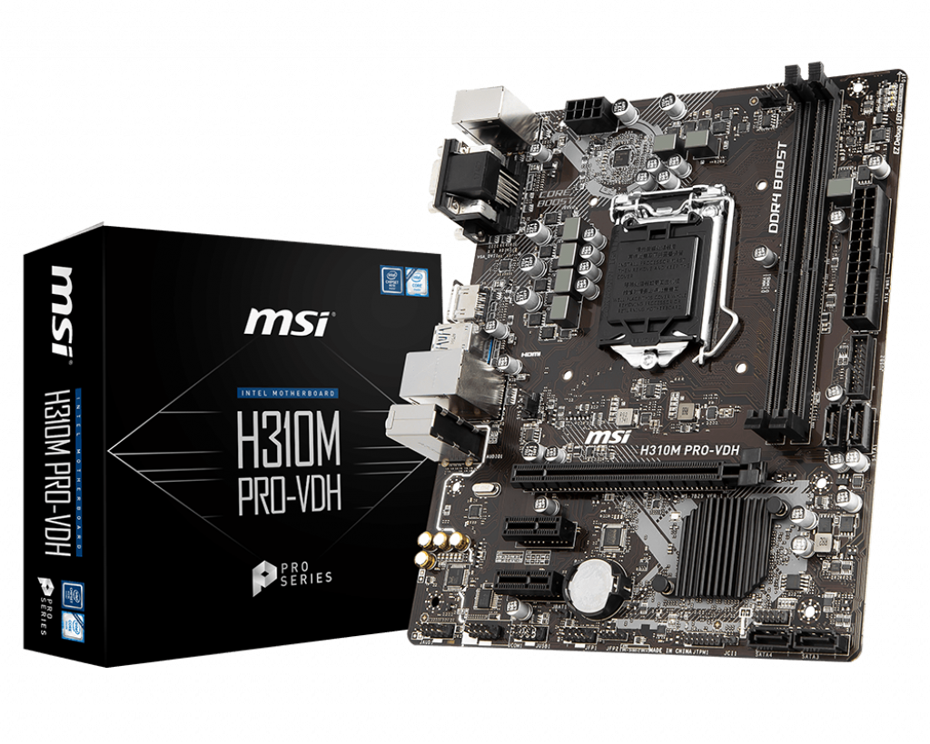 Материнська плата MSI H310M PRO-VDH s1151