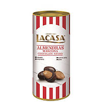 Миндаль в черном шоколаде Lacasa Almendras marcona chocolate negro 130 г Испания
