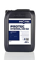 Масло HLP 32 гідравлічне каністра 20л PROTEC HYDROIL HM ISO 32 VG32 Олива HLP32 гідравлічна каністра 20л