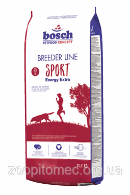 Корм Bosch (Бош) Breeder line Sport для собак із високим рівнем активності, 20 кг