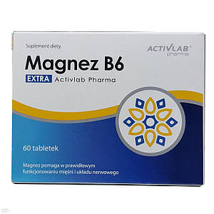 Магній+B6 Activlab Magnez B6 60 таб.