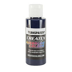Фарба для аерографії Createx Colors — Transparent 5108 — Transparent Deep Blue, 60 мл