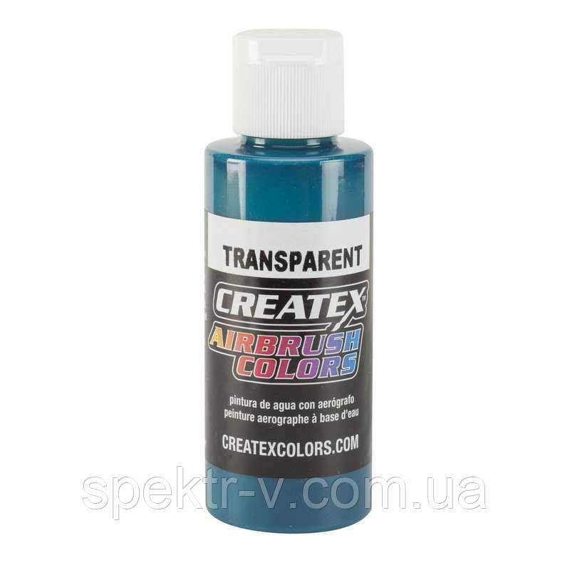 Фарба для аерографії Createx Colors — Transparent 5111 — Transparent Aqua, 60 мл