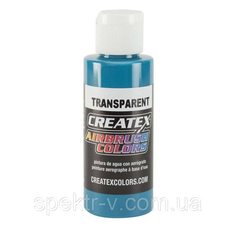 Фарба для аерографії Createx Colors — Transparent 5112  Transparent Turquoise, 60 мл, фото 1