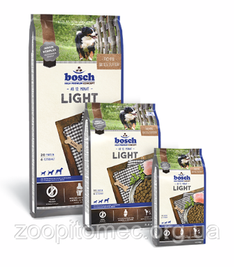 Корм Bosch (Бош) LIGHT для собак схильних до повноти, 12,5 кг