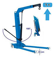 Кран гідравлічний складаний 1 т, з поворотним приводом. OMA 587G