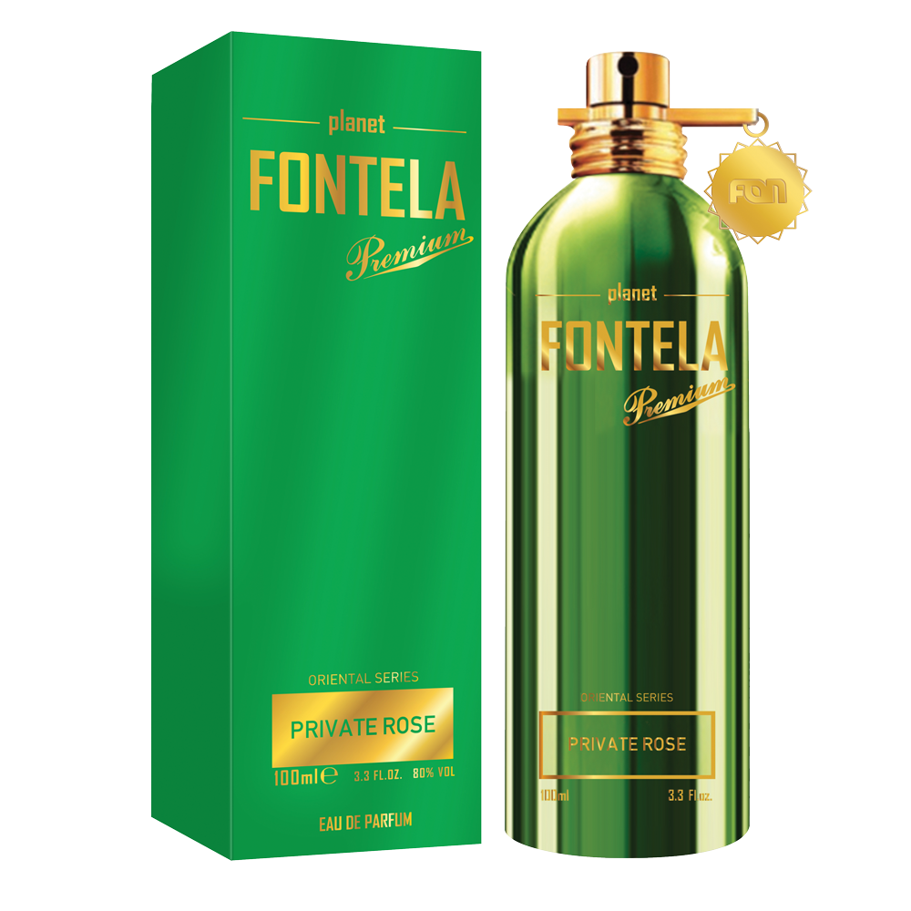 Жіноча парфюмована вода Fon cosmetics Fontela PRIVATE ROSE 100 мл (3541165)