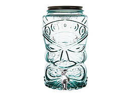 Диспенсер для напоїв з кришкою та краном San Miguel Tiki 6 л.