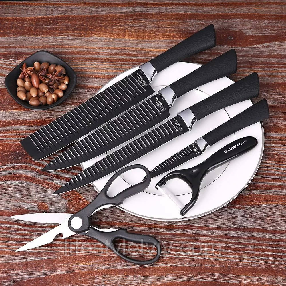 Набір кухонних ножів Knife 6 in 1
