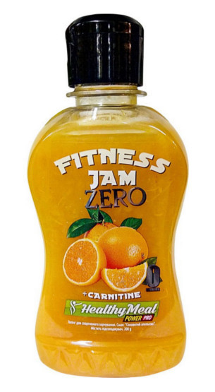 Фітнес-джем Power Pro ZERO з карнітином 200 г (Апельсин)