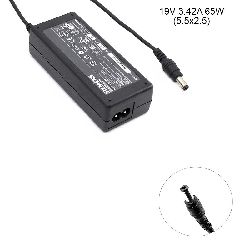 РОЗПРОДАЖ! Блок живлення для ноутбука Siemens 19v 3.42 A 5.5x2.5 (original)