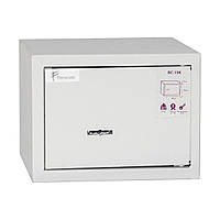 Меблевий сейф БС-15К.7035 (21х15х17 см) з ключовим замком для дому, офісу, готелю та автомобіля