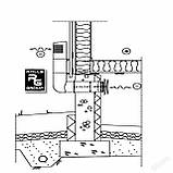 Цокольний аератор для вентиляції підвалу, Ross - 200/210 Дефлектор, Фінляндія, фото 4