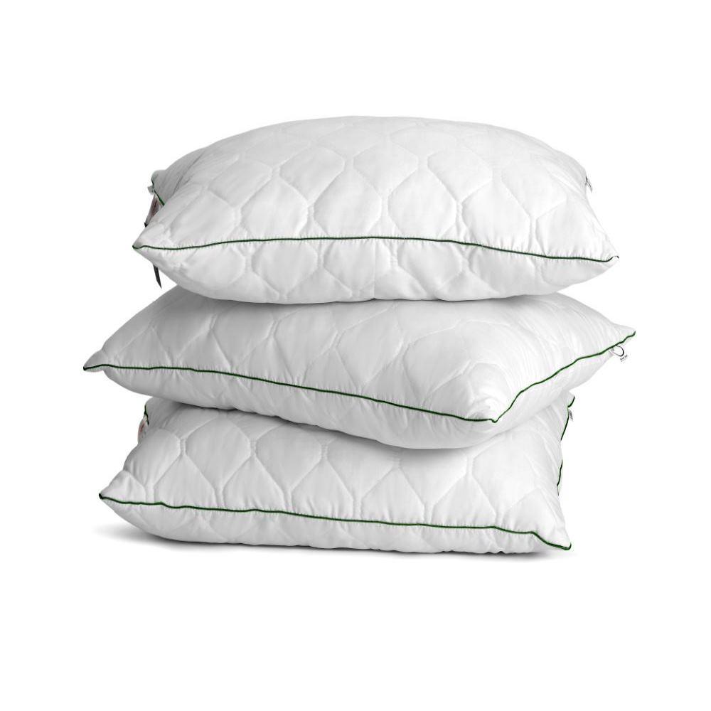 Подушка бамбукова 60х60 Есо 0412 пружна на блискавці