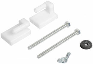 Кріплення кришки до унітазу