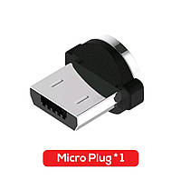 Магнітний Micro USB круглий конектор TOPK