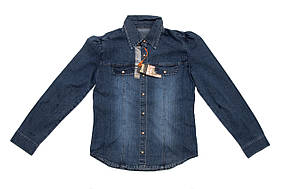 Сорочка жіноча джинсова Crown Jeans модель 952 (CARMEN)