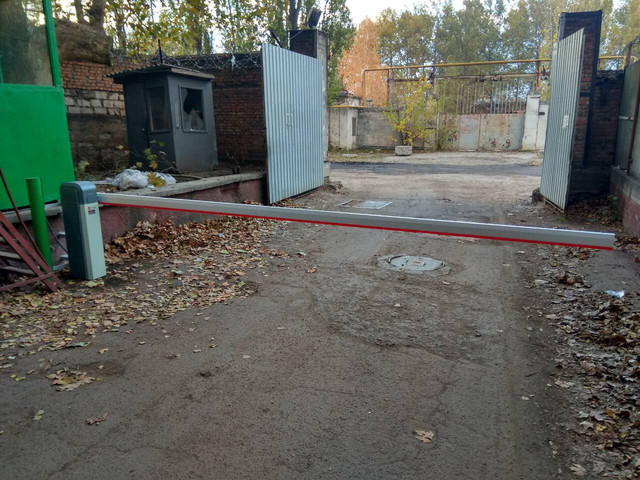 Установка шлагбаума AN-Motors ASB 6000 стрела 5 м - фото 1