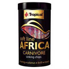 Tropical Africa Carnivore Soft Line для африканських риб 100 мл/52 гр