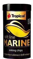 Tropical Marine M Soft Line для всеїдних морських риб 100 мл/52 гр (67623)