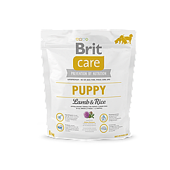 Сухий корм для цуценят всіх порід Brit Care Puppy All Breed Lamb & Rice 1 кг