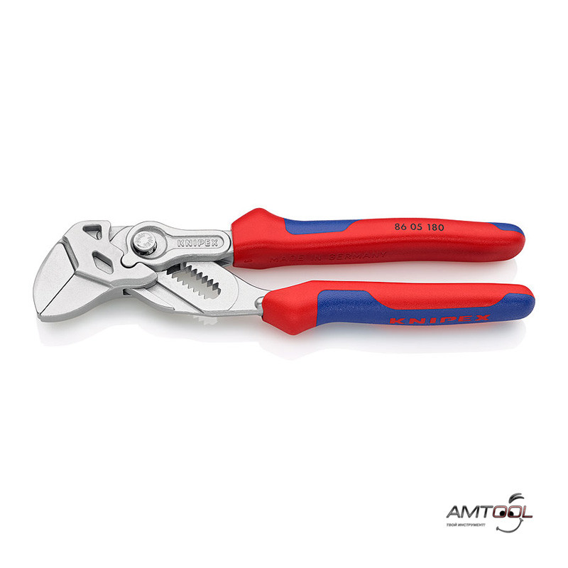 Кліщі переставні — гайковий ключ до 35 мм — Knipex 86 05 180