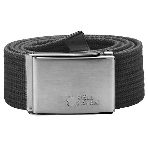 Ремінь Fjallraven Canvas Belt, Dark Grey, фото 2