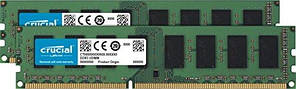 Оперативна пам'ять Crucial 8 GB (2x4GB) DDR 3L 1866 MHz (CT2K51264BD186DJ)