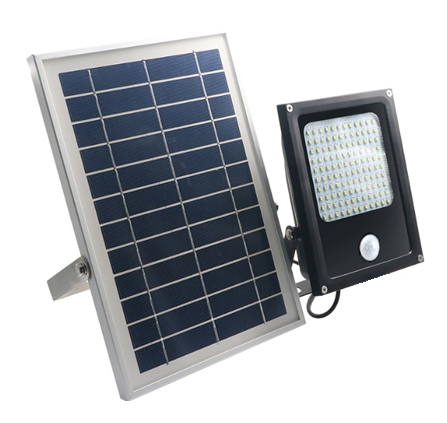 Уличные светодиодные светильники с датчиком движения на солнечной батарее